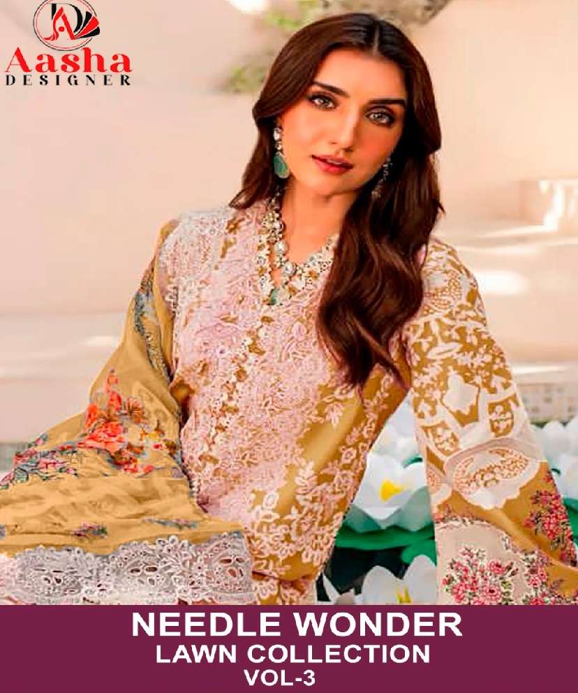 NEEDLE WONDER VOL-3 D No -1046 by Aasha